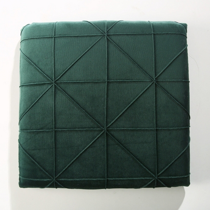 91家纺网 家纺一手货源 找家纺 （总）爱家居 2024新款米字格荷兰绒记忆棉坐垫 