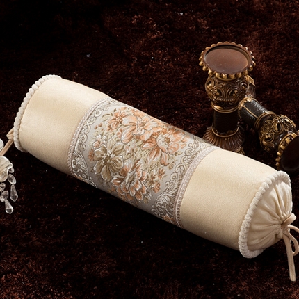 91家纺网 家纺一手货源 找家纺 （总）爱家居 2024新款高精密提花平纹糖果枕