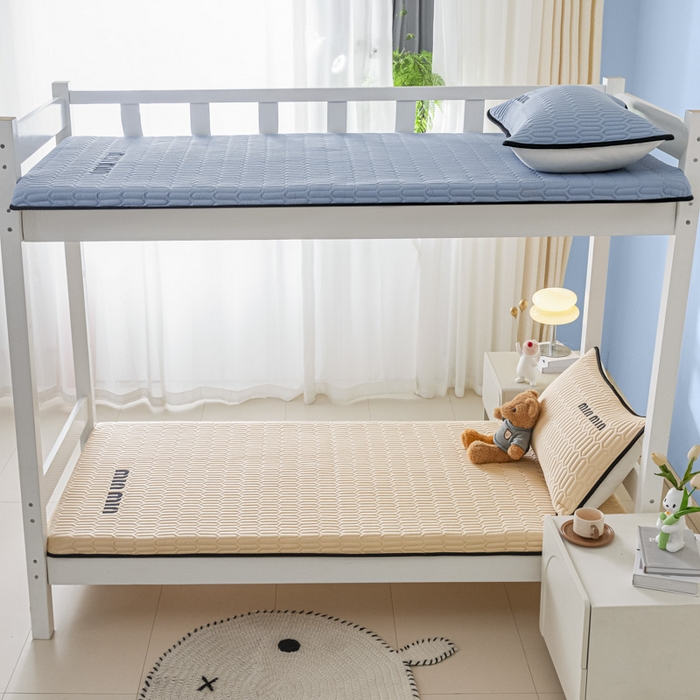 91家纺网 家纺一手货源 找家纺 鑫钰 2024新款学生季学生宿舍上下铺床垫-minmin minmin-香槟金