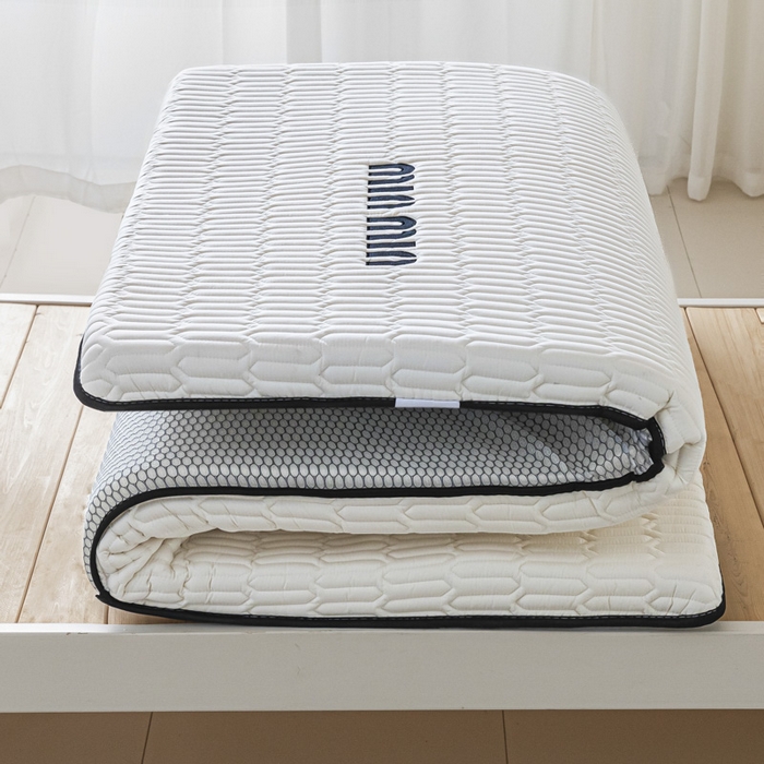 91家纺网 家纺一手货源 找家纺 鑫钰 2024新款学生季学生宿舍上下铺床垫-minmin minmin-玉石白