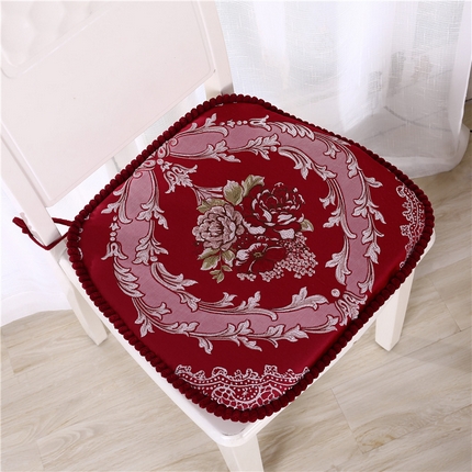 91家纺网 家纺一手货源 找家纺 （总）爱家居 2024新款提花高精密餐椅垫