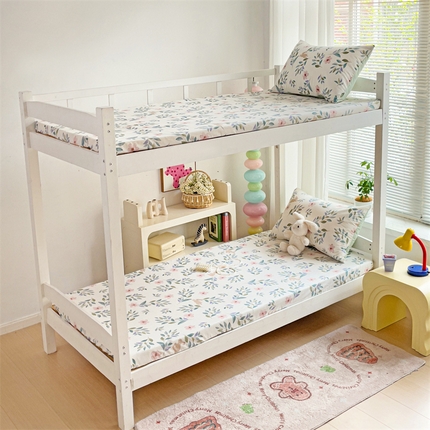 91家纺网 家纺一手货源 找家纺 （总）名兮家居 2024新款学生床上下铺全棉床笠