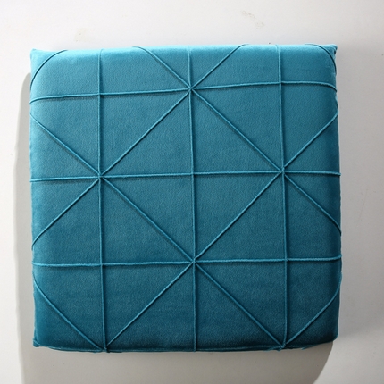 91家纺网 家纺一手货源 找家纺 （总）爱家居 2024新款米字格荷兰绒记忆棉坐垫 