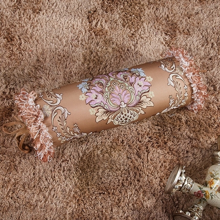 91家纺网 家纺一手货源 找家纺 （总）爱家居 2024新款高精密提花糖果枕（加大）