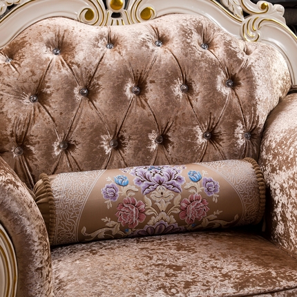 91家纺网 家纺一手货源 找家纺 （总）爱家居 2024新款高精密提花糖果枕（加大）