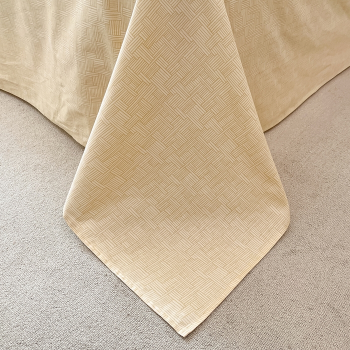 91家纺网 家纺一手货源 找家纺 2024新款全棉小清新印花单品套件--四件套 小熊乐园