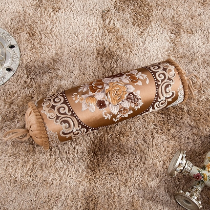 91家纺网 家纺一手货源 找家纺 （总）爱家居 2024新款高精密提花糖果枕（加大）