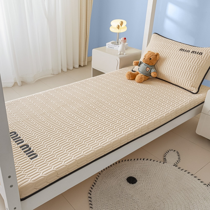 91家纺网 家纺一手货源 找家纺 鑫钰 2024新款学生季学生宿舍上下铺床垫-minmin minmin-香槟金