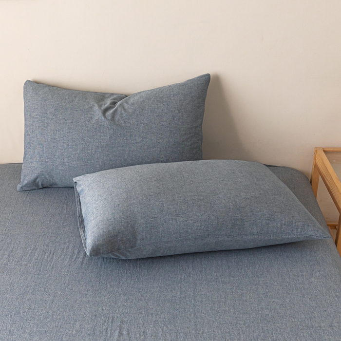 91家纺网 家纺一手货源 找家纺 卡伦家纺 2025新款全棉色织水洗棉床单学生宿舍单人双人床单系列绅士灰