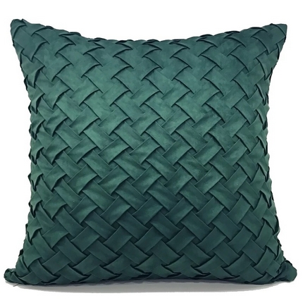 91家纺网 家纺一手货源 找家纺 （总）爱家居 2025新款鹿皮绒编织抱枕