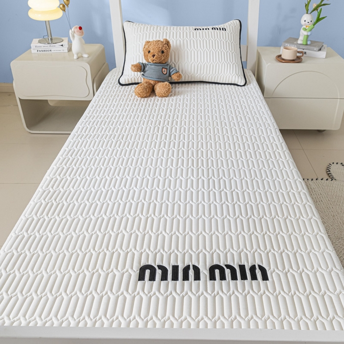 91家纺网 家纺一手货源 找家纺 鑫钰 2024新款学生季学生宿舍上下铺床垫-minmin minmin-玉石白