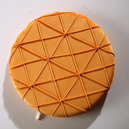 91家纺网 家纺一手货源 找家纺 （总）爱家居 2024新款米字格荷兰绒记忆棉坐垫 