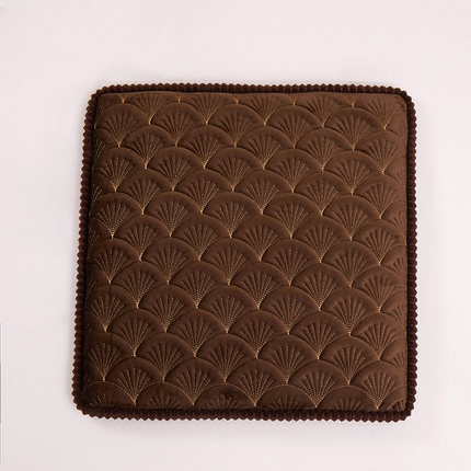 91家纺网 家纺一手货源 找家纺 （总）爱家居 2024新款荷兰绒夹棉绗缝记忆棉坐垫圆垫飘窗垫-烟花