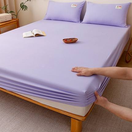 91家纺网 家纺一手货源 找家纺 （总）2024新款A类云朵棉纯色床笠