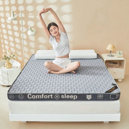 91家纺网 家纺一手货源 找家纺 （总）张先生床垫 2024新款牛奶丝乳胶抗压床垫-大床款