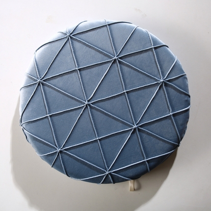 91家纺网 家纺一手货源 找家纺 （总）爱家居 2024新款米字格荷兰绒记忆棉坐垫 