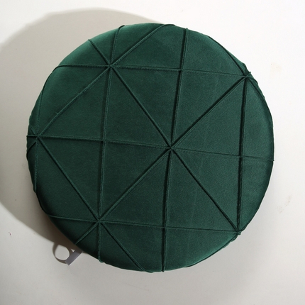 91家纺网 家纺一手货源 找家纺 （总）爱家居 2024新款米字格荷兰绒记忆棉坐垫 