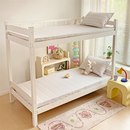 91家纺网 家纺一手货源 找家纺 （总）名兮家居 2024新款学生床上下铺全棉床笠