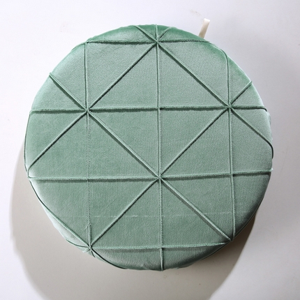 91家纺网 家纺一手货源 找家纺 （总）爱家居 2024新款米字格荷兰绒记忆棉坐垫 