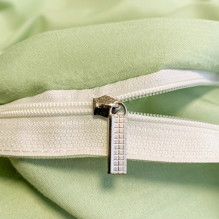 91家纺网 家纺一手货源 找家纺 悦织湾家纺 2025新款纯色床单款芦荟棉四件套 格林绿