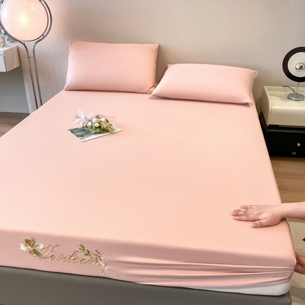 91家纺网 家纺一手货源 找家纺 （总）暖季家纺 2025新款初夏40s刺绣全棉床笠