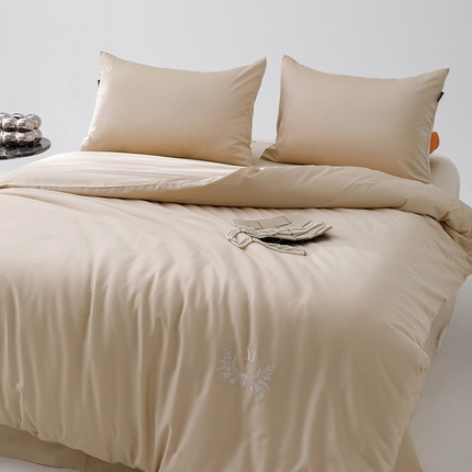 91家纺网 家纺一手货源 找家纺 （总）2025新款长绒棉100支M系列四件套单品系列-单被套