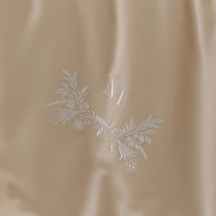 91家纺网 家纺一手货源 找家纺 2025新款长绒棉100支M系列四件套单品系列-四件套 卡其