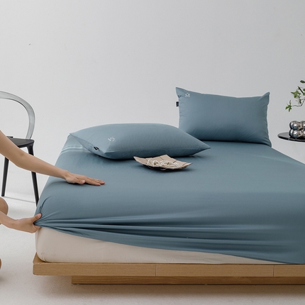 91家纺网 家纺一手货源 找家纺 （总）2025新款长绒棉100支M系列四件套单品系列-单床笠