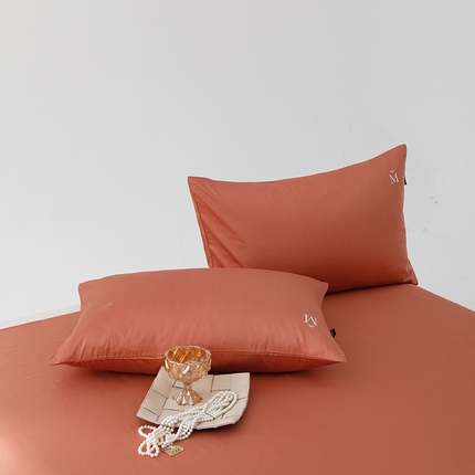 91家纺网 家纺一手货源 找家纺 （总）2025新款长绒棉100支M系列四件套单品系列-单枕套