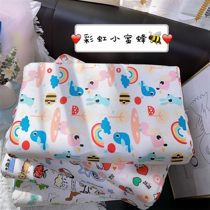 91家纺网 家纺一手货源 找家纺 （总）2024新款儿童枕头宝宝乳胶枕幼儿园专用幼儿小孩小学生儿童枕头天然