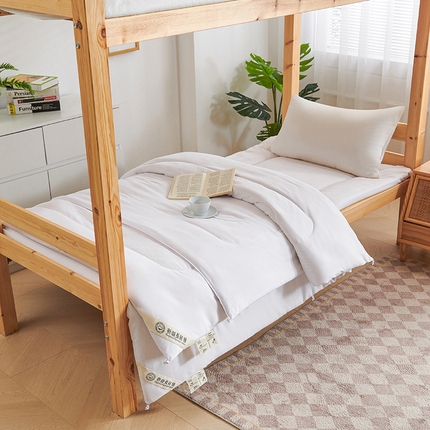 91家纺网 家纺一手货源 找家纺 （总）斯尔顿 2025新款学生宿舍棉花被军训专用子母被芯棉胎棉被床褥