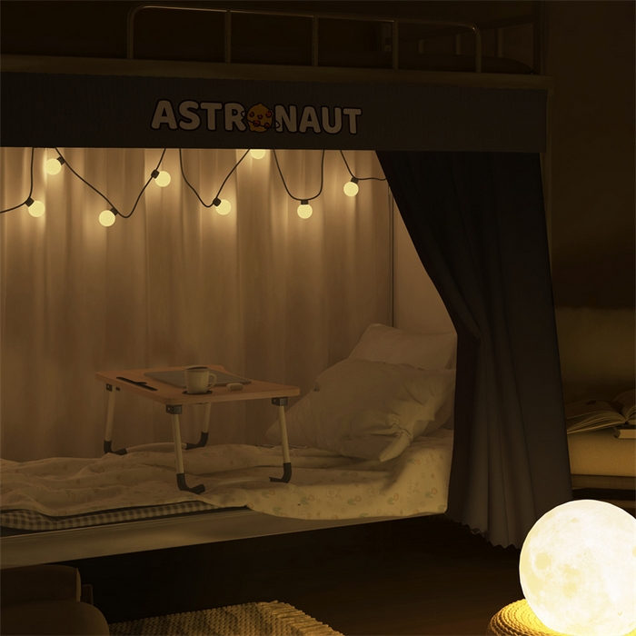 91家纺网 家纺一手货源 找家纺 （总）佳梦家纺 2024新款烫画自连接学生遮光蚊帐