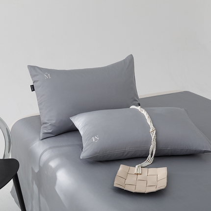 91家纺网 家纺一手货源 找家纺 （总）2025新款长绒棉100支M系列四件套单品系列-单枕套