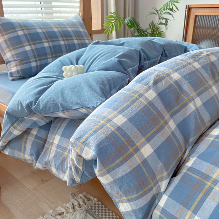 91家纺网 家纺一手货源 找家纺 （总）吉象 2025新款水洗棉学生三件套