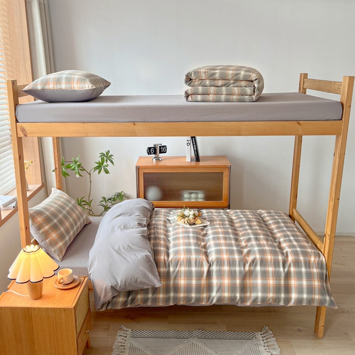 91家纺网 家纺一手货源 找家纺 吉象 2025新款水洗棉学生三件套 乔纳森