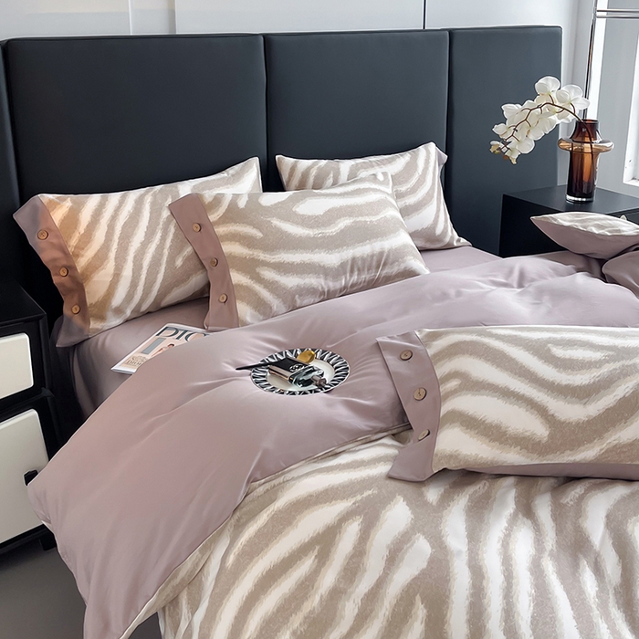 91家纺网 家纺一手货源 找家纺 艾迪尚家纺 2025新款柔丝茸磨毛印花纽扣款单被套 唐顿