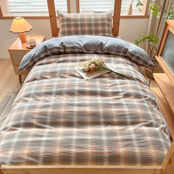 91家纺网 家纺一手货源 找家纺 吉象 2025新款水洗棉学生三件套 乔纳森