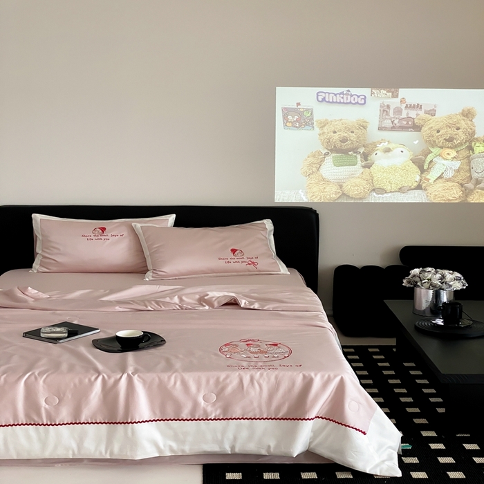 91家纺网 家纺一手货源 找家纺 优然居家纺 2024新款儿童天丝夏被系列 小红帽