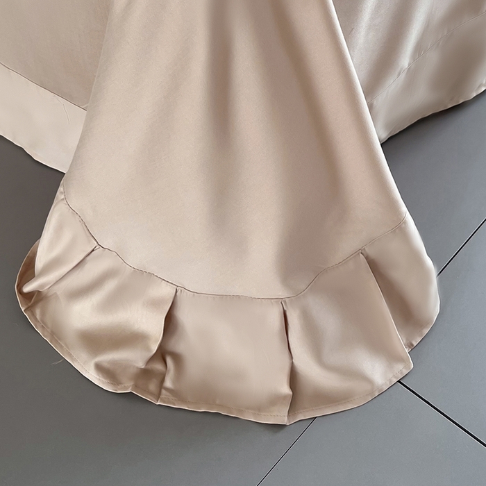 91家纺网 家纺一手货源 找家纺 艾迪尚家纺 2025新款柔丝茸磨毛印花纽扣款单床单 碧秋