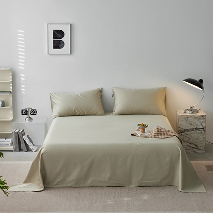 91家纺网 家纺一手货源 找家纺 （总）安莱生活 2024新款100s全棉贡缎单床单