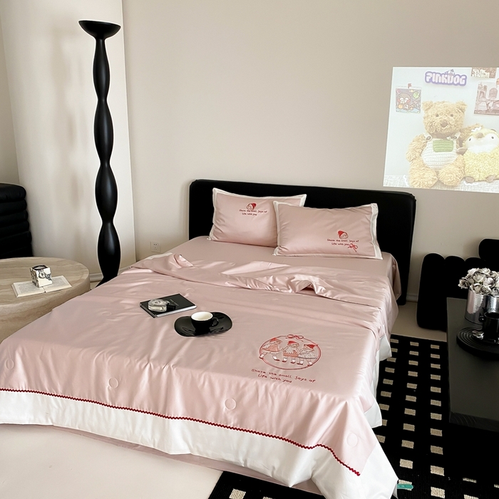 91家纺网 家纺一手货源 找家纺 优然居家纺 2024新款儿童天丝夏被系列 小红帽