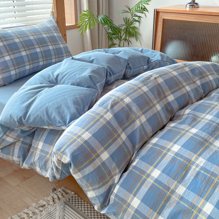 91家纺网 家纺一手货源 找家纺 （总）吉象 2025新款水洗棉学生三件套