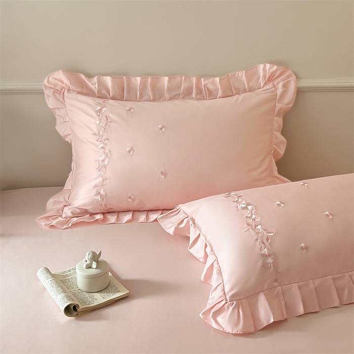 91家纺网 家纺一手货源 找家纺 美娘阁2025新款双股长绒棉居家款四件套 苏菲的梦