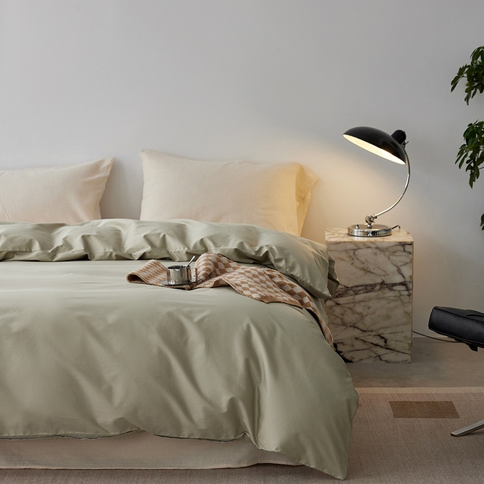 91家纺网 家纺一手货源 找家纺 （总）安莱生活 2024新款100s全棉贡缎单被套