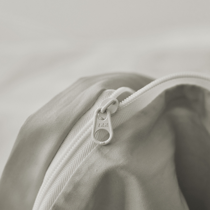 91家纺网 家纺一手货源 找家纺 安莱生活 2024新款100s全棉贡缎单被套 高级灰