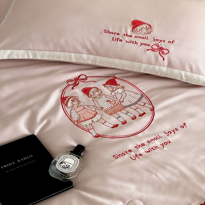 91家纺网 家纺一手货源 找家纺 优然居家纺 2024新款儿童天丝夏被系列 小红帽