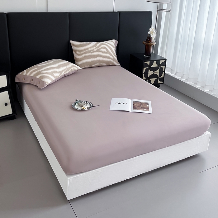 91家纺网 家纺一手货源 找家纺 艾迪尚家纺 2025新款柔丝茸磨毛印花纽扣款单床笠 唐顿