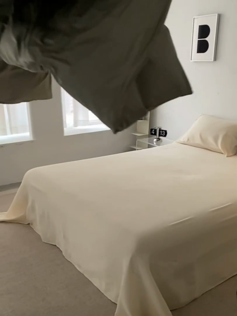 91家纺网 家纺一手货源 找家纺 （总）安莱生活 2024新款100s全棉贡缎单被套