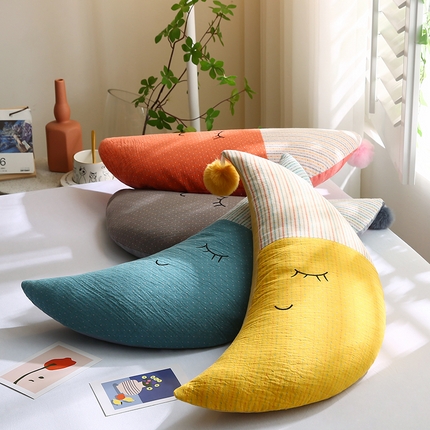 91家纺网 家纺一手货源 找家纺 （总）蔻眠 2024新款全棉双层纱儿童荞麦枕头学生成人护颈枕芯