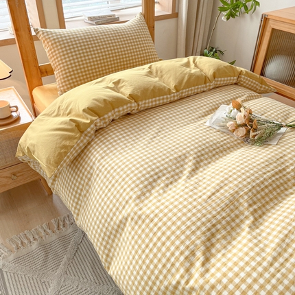 91家纺网 家纺一手货源 找家纺 （总）吉象 2025新款水洗棉学生三件套